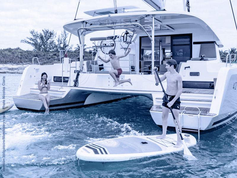 A new Adventure every day with charter catamaran in sporades